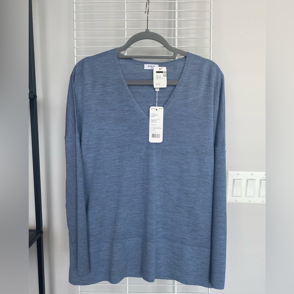 NWT Akris Long Sleeve Sweater/Pullover Size 8